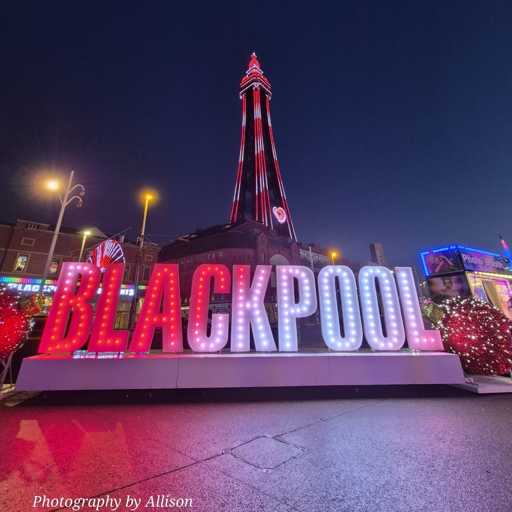Blackpool Tower and Sign