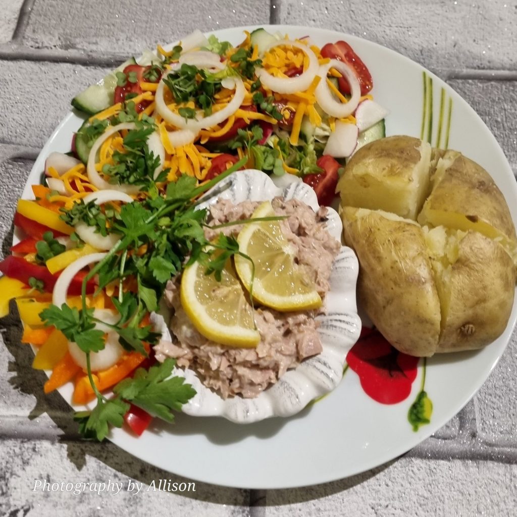 Jacket Potato and Salad